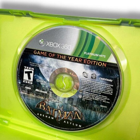 Batman: Arkham Asylum [Game of the Year Edition] [Platinum Hits] Xbox 360 Game - Picture 4 of 5